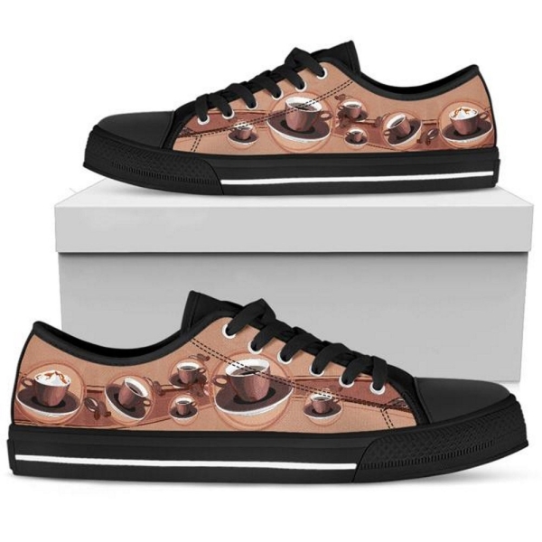 Coffee Lover, Womens Sneakers, Customized, Sneaker Shoes, Sporty, Summer Shoes, Fashion Sneakers, Casual Shoes, Art Sneakers, Shoes