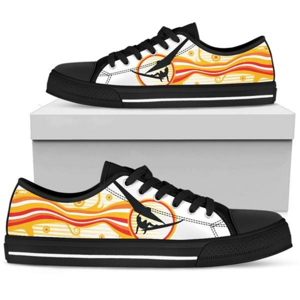 Windsurfing, Womens Sneakers, Customized Low Top Sneaker Shoes, Sporty, Summer Shoes, Fashion Sneakers, Casual Shoes,Art Sneakers,Footwear