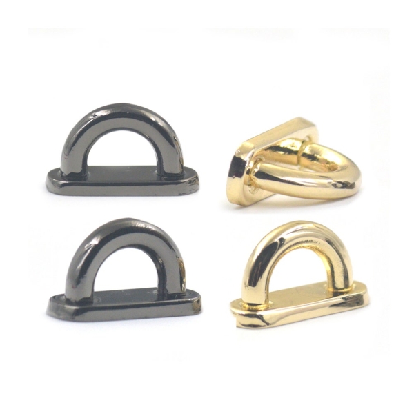 5/10/20/50 Alloy Flat Arch Bridge Bag Handbag Luggage Decorative Pendant Accessories DIY