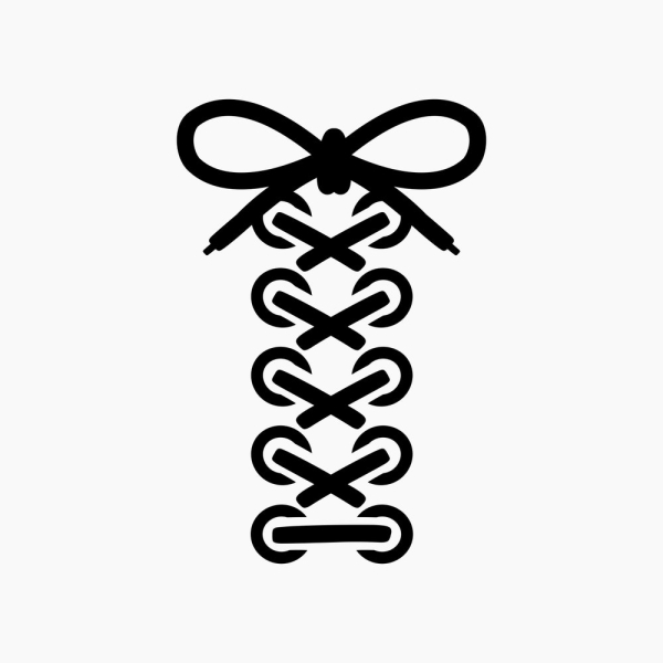 Shoe laces. Svg Png Eps Dxf Cut files.