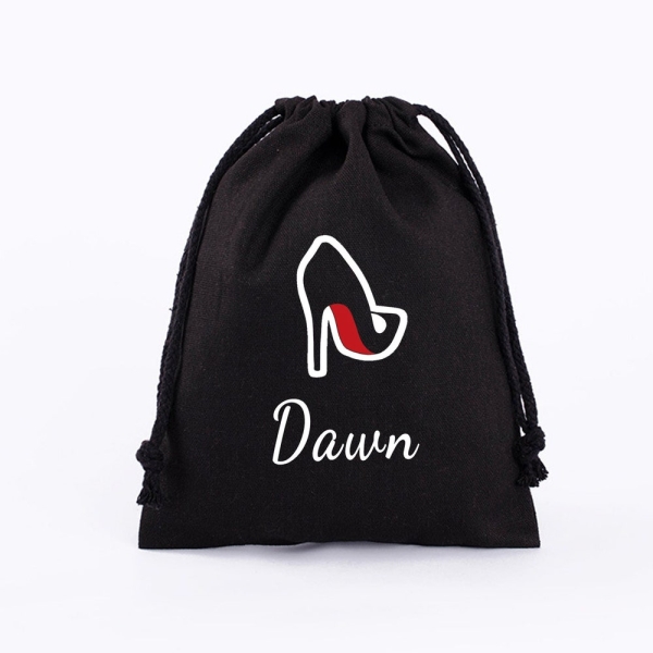 20/30/50 sets of Gorgeous Personalized Shoe Bags,bridal party gifts,shoe bags,custom cotton drawstring shoe bags,loafer bags,hostess gifts