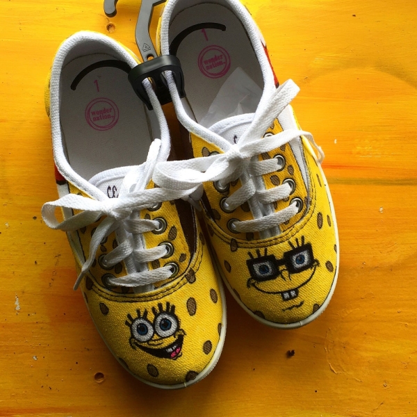 Custom Kids Canvas Shoes!