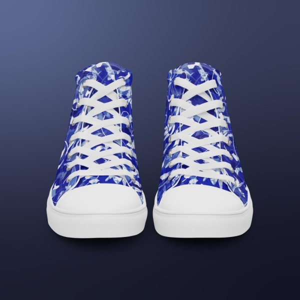 Beyond the Sea Men’s – high top canvas shoes