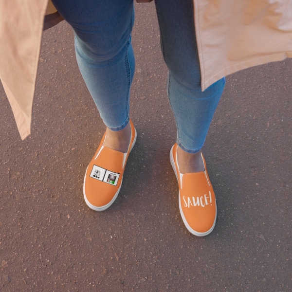 Awesome Sauce AAC (Alternative Augmentive Communication Tee) Canvas shoes