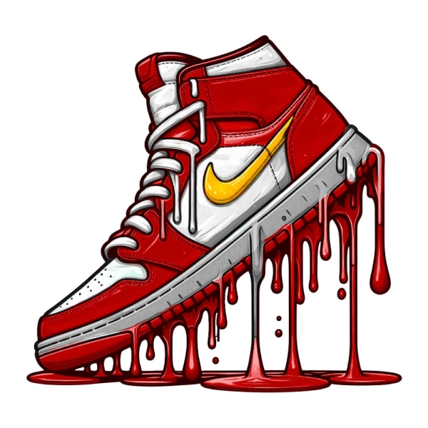 Dripping Sneakers Png, Dripping Png, Dripping Sneakers Clipart, Sublimation design, Sports Shoes, Red Shoes Png, Perfect for shirts,
