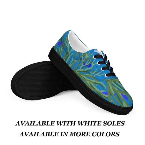 Women’s Sneaker mermaid print shoes women's athleisure comfortable boat shoes women canvas sneaker women casual street style mermaid sneaker
