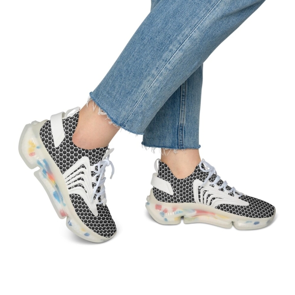 Chic Women's Mesh Sneakers for Active Lifestyles, Stylish Sports Shoes, Breathable Walkers, Trendy Casual Footwear, Perfect for Everyday
