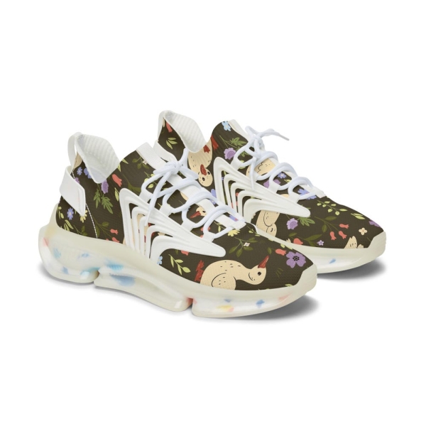 White Ducks Women's Mesh Sneakers