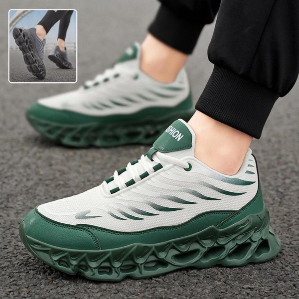 Men's Lace-up Sneakers and Outdoor Running Sports Casual Shoes