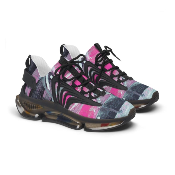 Dangerous Love Women's Mesh Sneakers - Colorful Athletic Footwear for Active Lifestyle, Fitness, Running, Casual Wear, Gift Idea