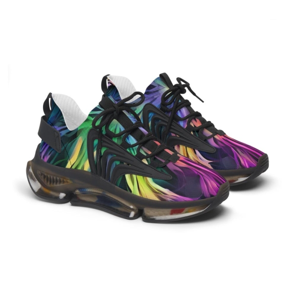 Colorful Women's Mesh Sneakers - Stylish Athletic Shoes for Active Lifestyle, Perfect for Casual Wear, Gym, Festivals