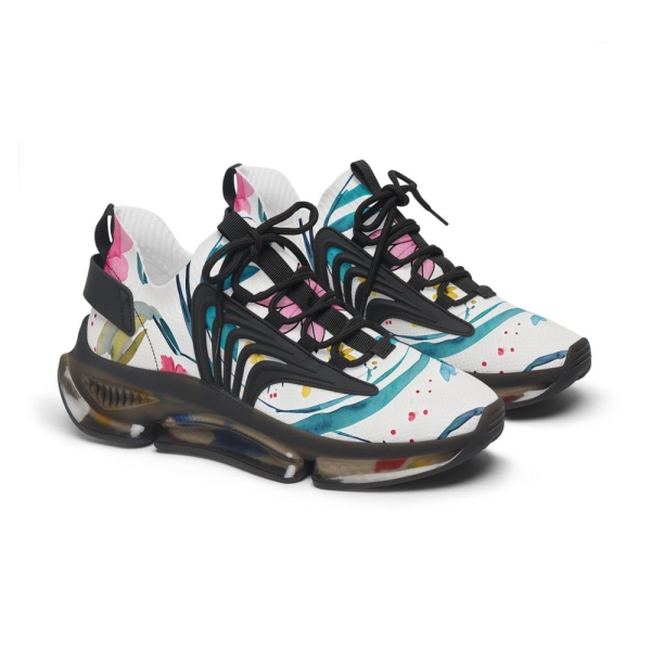 Vibrant Mesh Women's Sneakers: Lightweight, Breathable Athletic Shoes for Summer Walks & Casual Outings