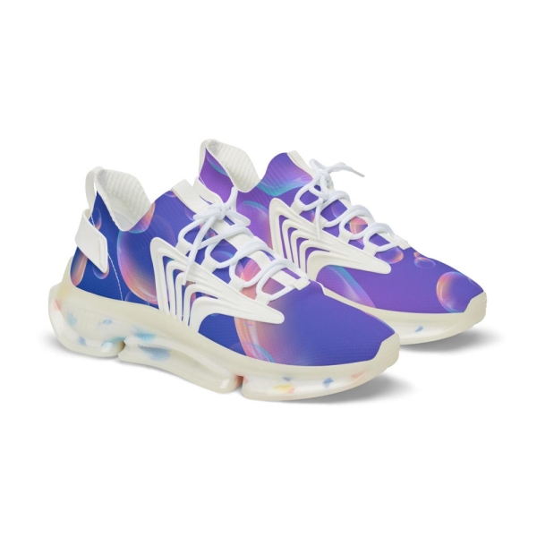 Mesh Sneakers - Bubbles Design