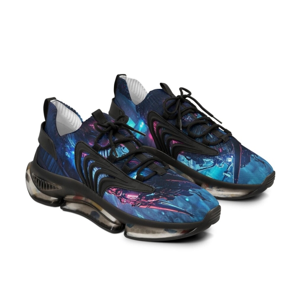 Cosmic Mesh Sneakers - Stylish Lightweight Sneakers for Trendsetters, Athletic Footwear, Casual Weekend Shoes, Unique Gift Ideas,